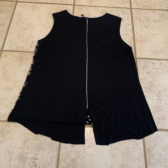 💛 E DISTA Los Angeles Sleeveless Floral Top XL - Picture 6 of 9